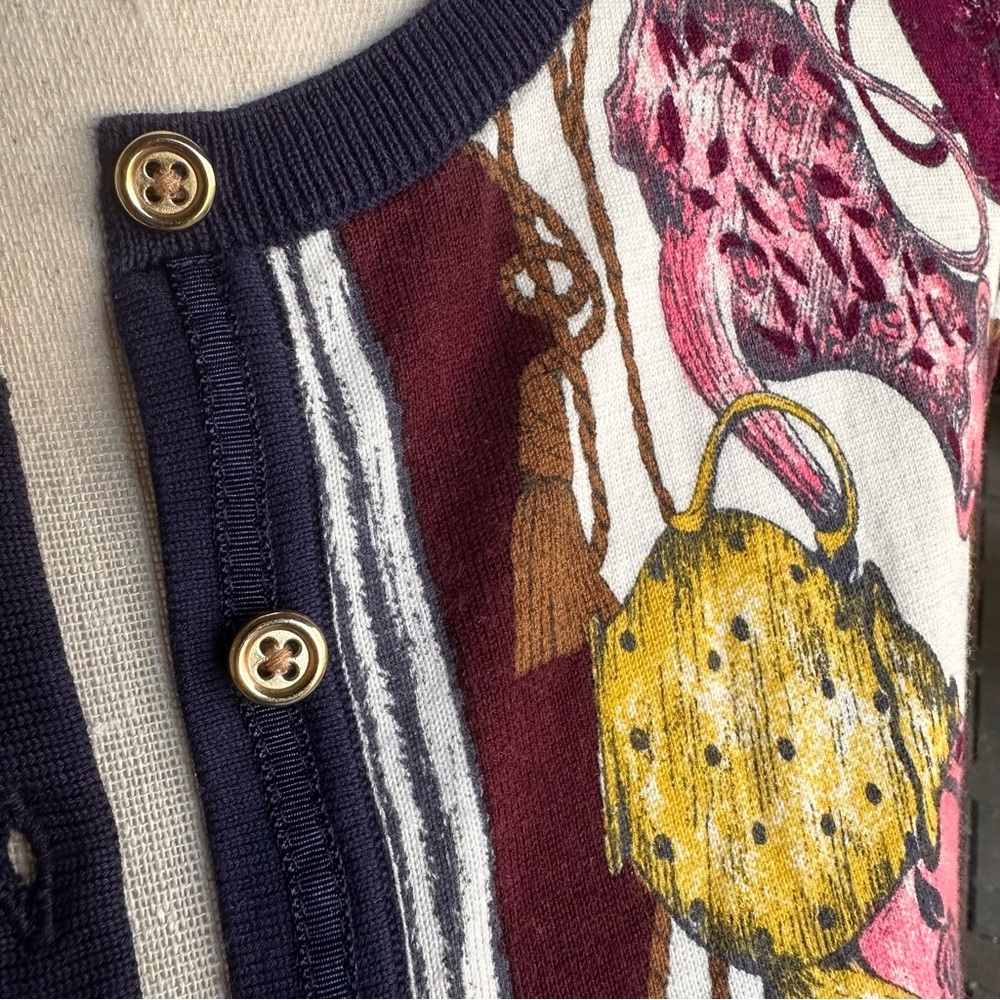 Talbots Multicolor Patterned Women's Cardigan - image 2